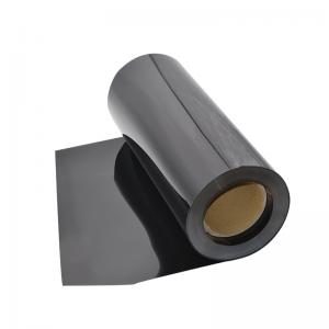 최고의 품질 블랙 슈퍼 얇은 보호 사용자 정의 딱딱한 PVC PET 필름 폴리 에스테르 필름 컷