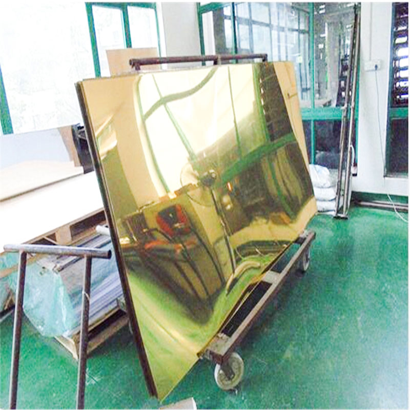 공장 사용자 정의 0.8 mm 4'X8 높은 광택 컬러 PVC 거울 시트 거울