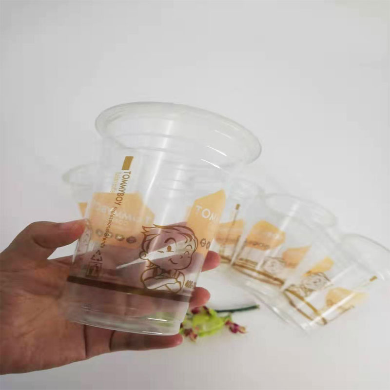식품 등급 16 온스 맞춤 플라스틱 클리어 PET 블리스 터 컵 (주스 용)
