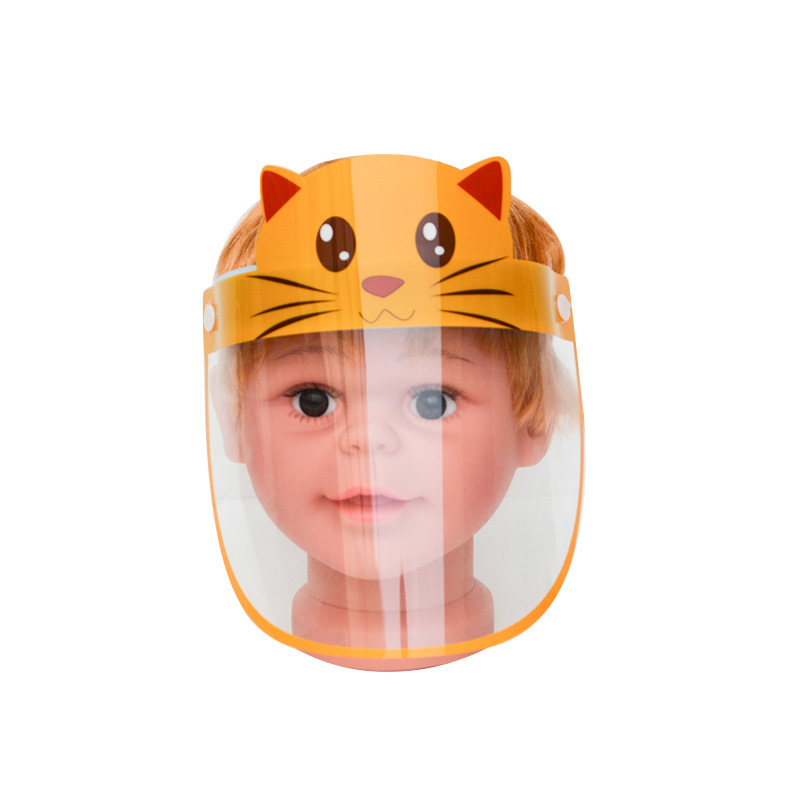 OEM 도매 패션 안전 중복 사용 가능 투명 플라스틱 어린이 마스크